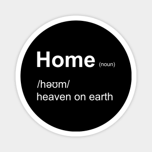 Home - Heaven On Earth Magnet